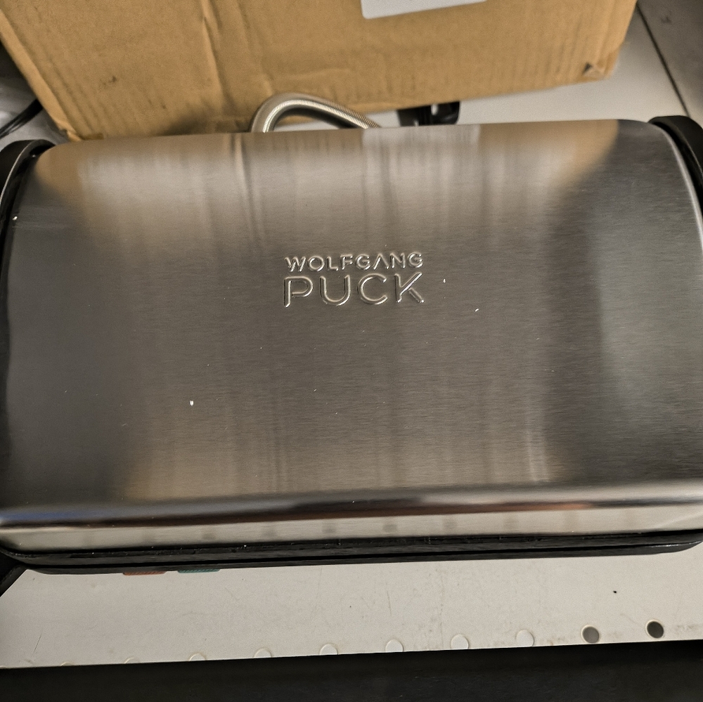 Wolfgang Puck Stainless Steel Panini Press